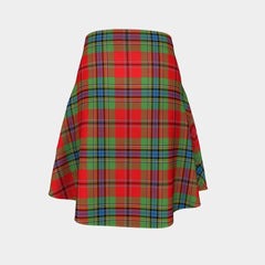 MacLean of Duart Modern Tartan Flared Skirt