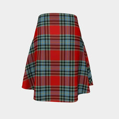 MacLeay Tartan Flared Skirt