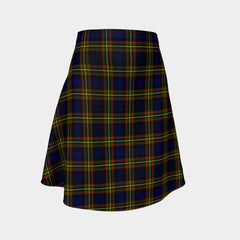 MacLellan Modern Tartan Flared Skirt