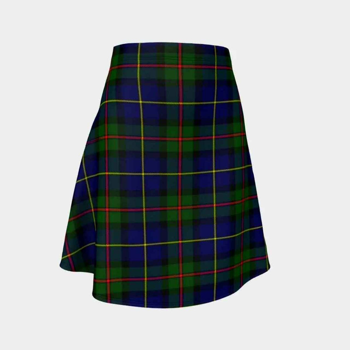 MacLeod of Harris Modern Tartan Flared Skirt