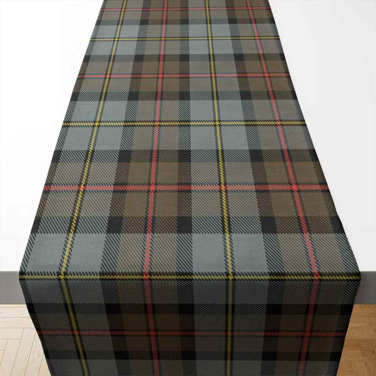 MacLeod of Harris Weathered Tartan Table Runner - Cotton table runner