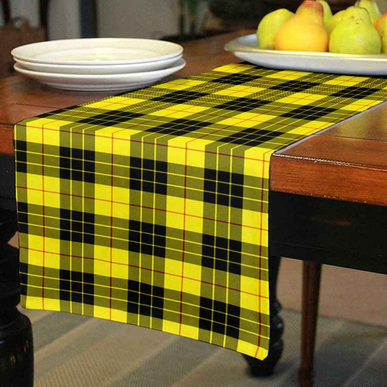 MacLeod of Lewis Modern Tartan Table Runner - Cotton table runner