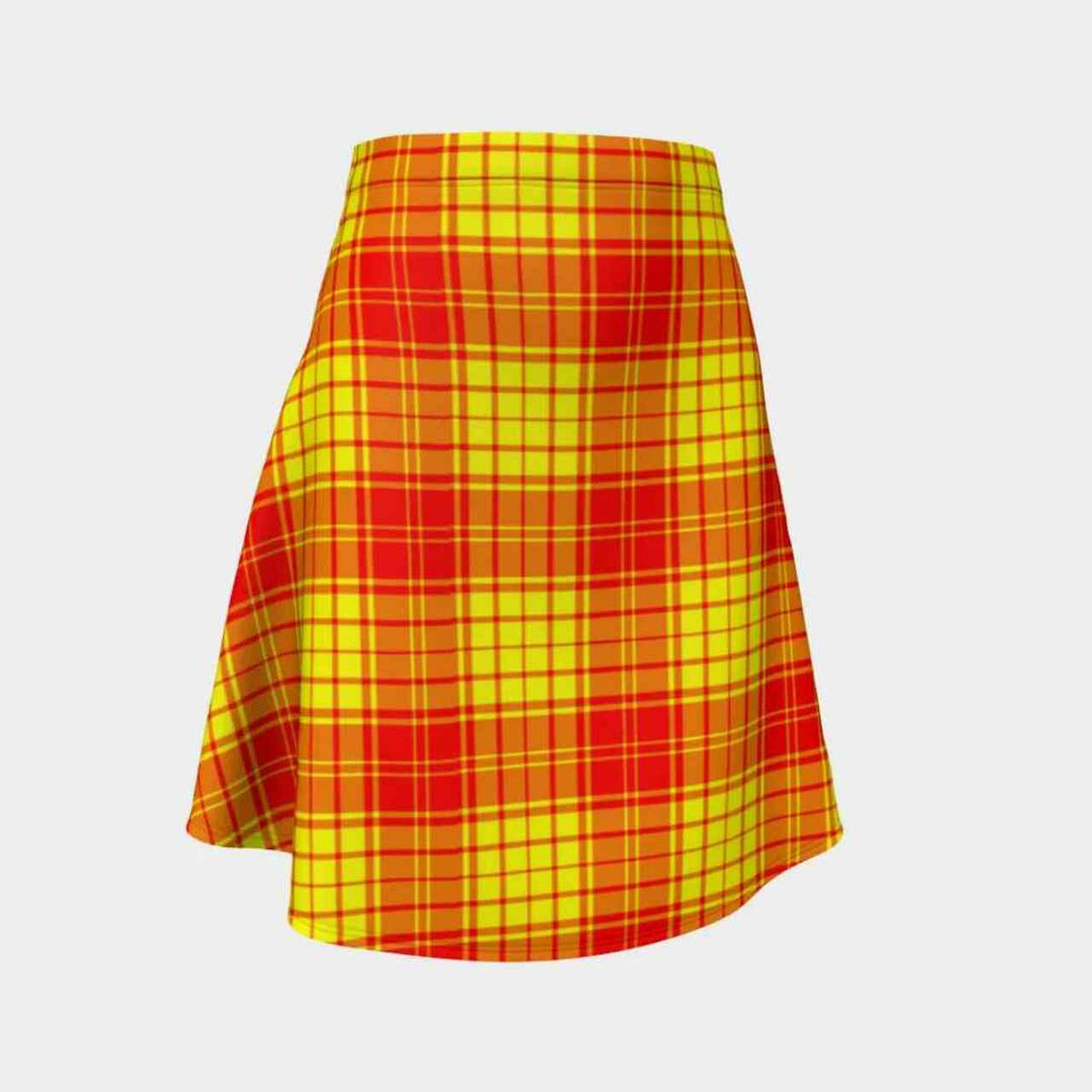 MacMillan Tartan Flared Skirt