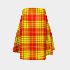 MacMillan Tartan Flared Skirt