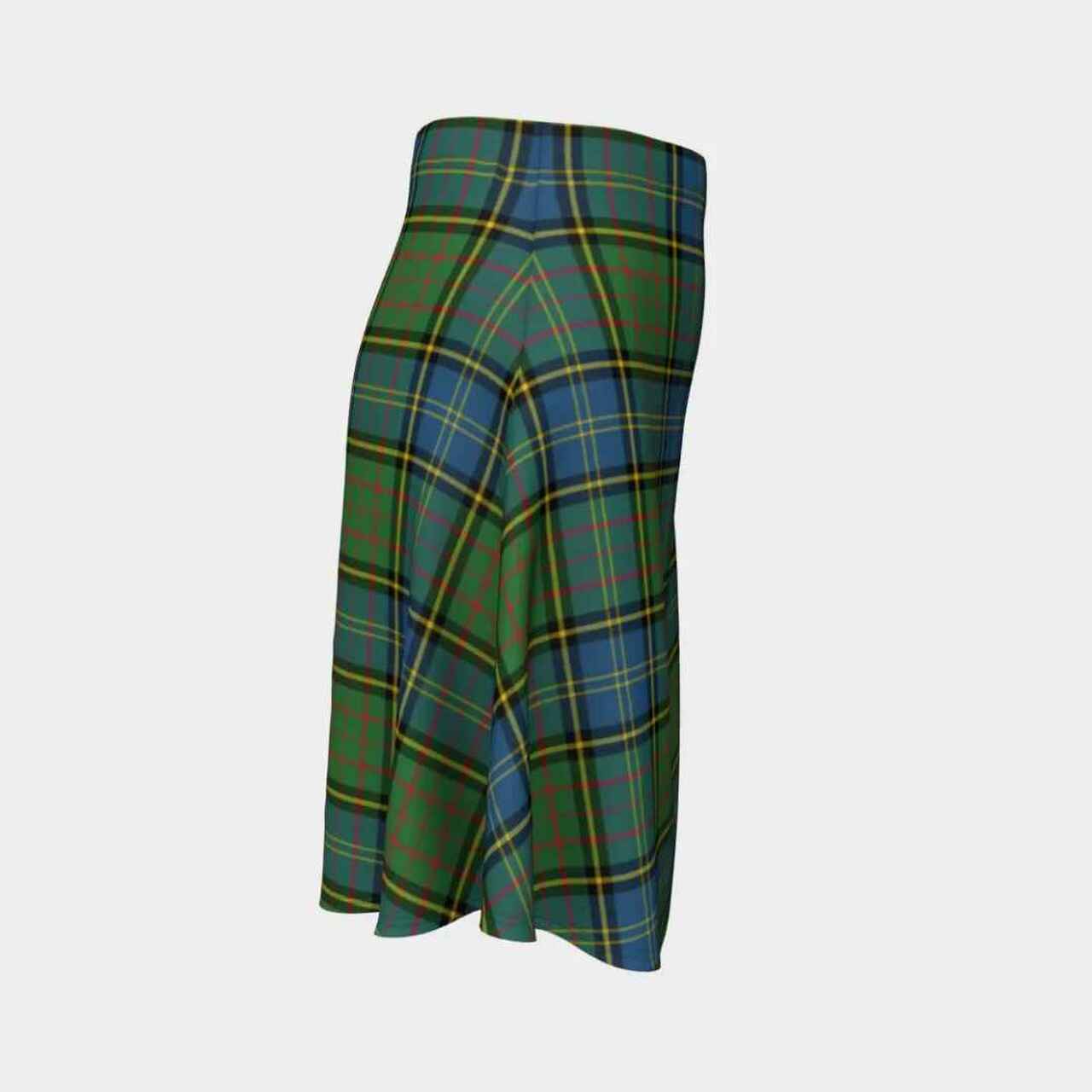 MacMillan Hunting Ancient Tartan Flared Skirt