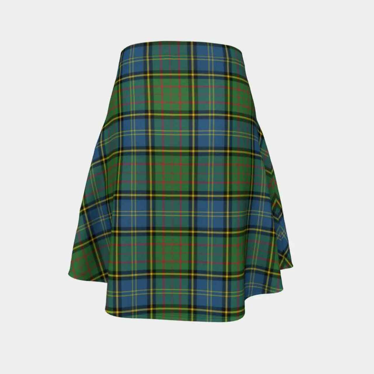 MacMillan Hunting Ancient Tartan Flared Skirt