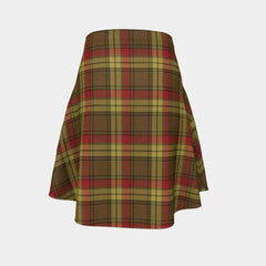 MacMillan Old Weathered Tartan Flared Skirt