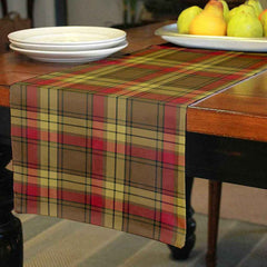 MacMillan Old Weathered Tartan Table Runner - Cotton table runner