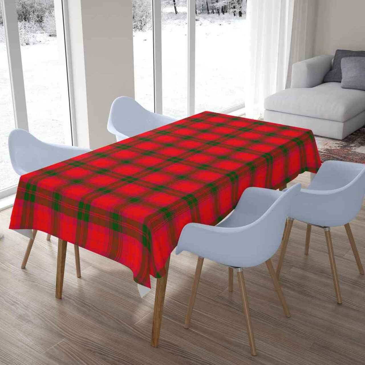 MacNab Modern Tartan Tablecloth