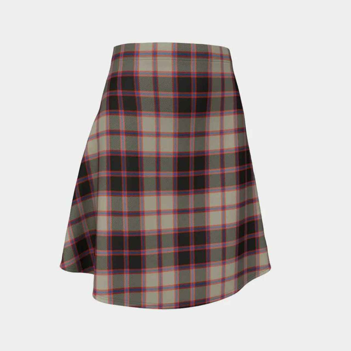 MacPherson Hunting Ancient Tartan Flared Skirt