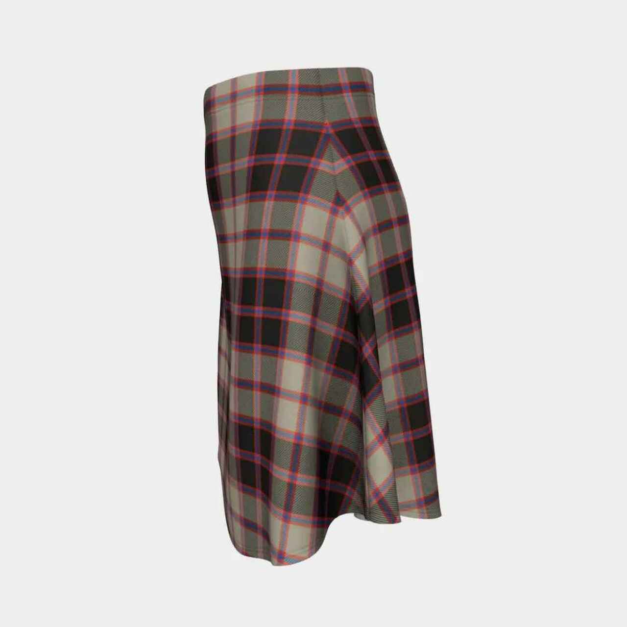 MacPherson Hunting Ancient Tartan Flared Skirt