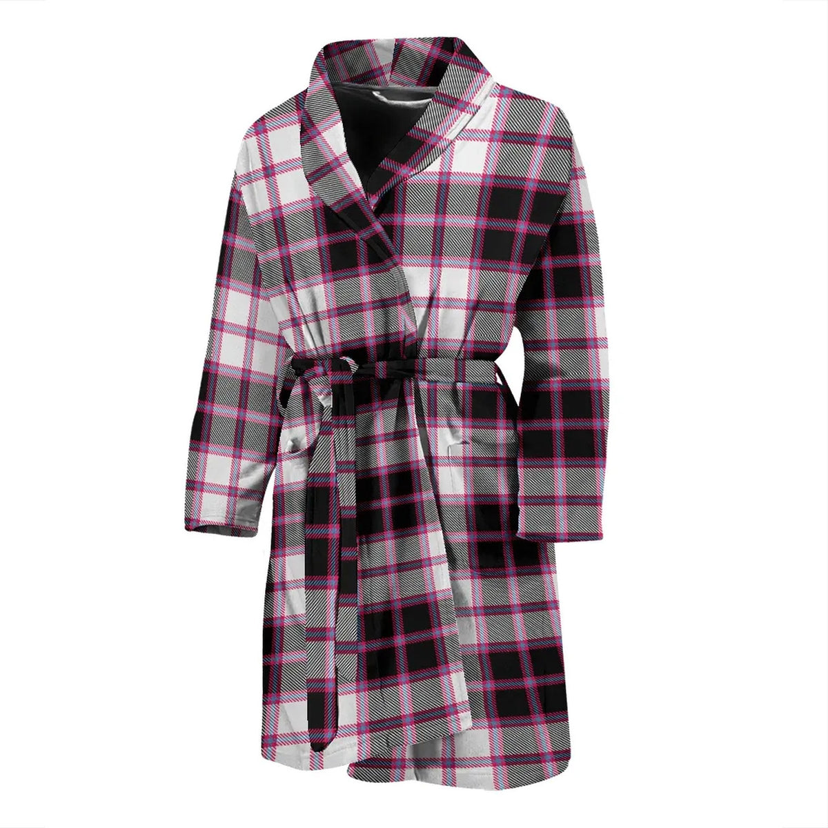 MacPherson Hunting Modern Tartan Bathrobe