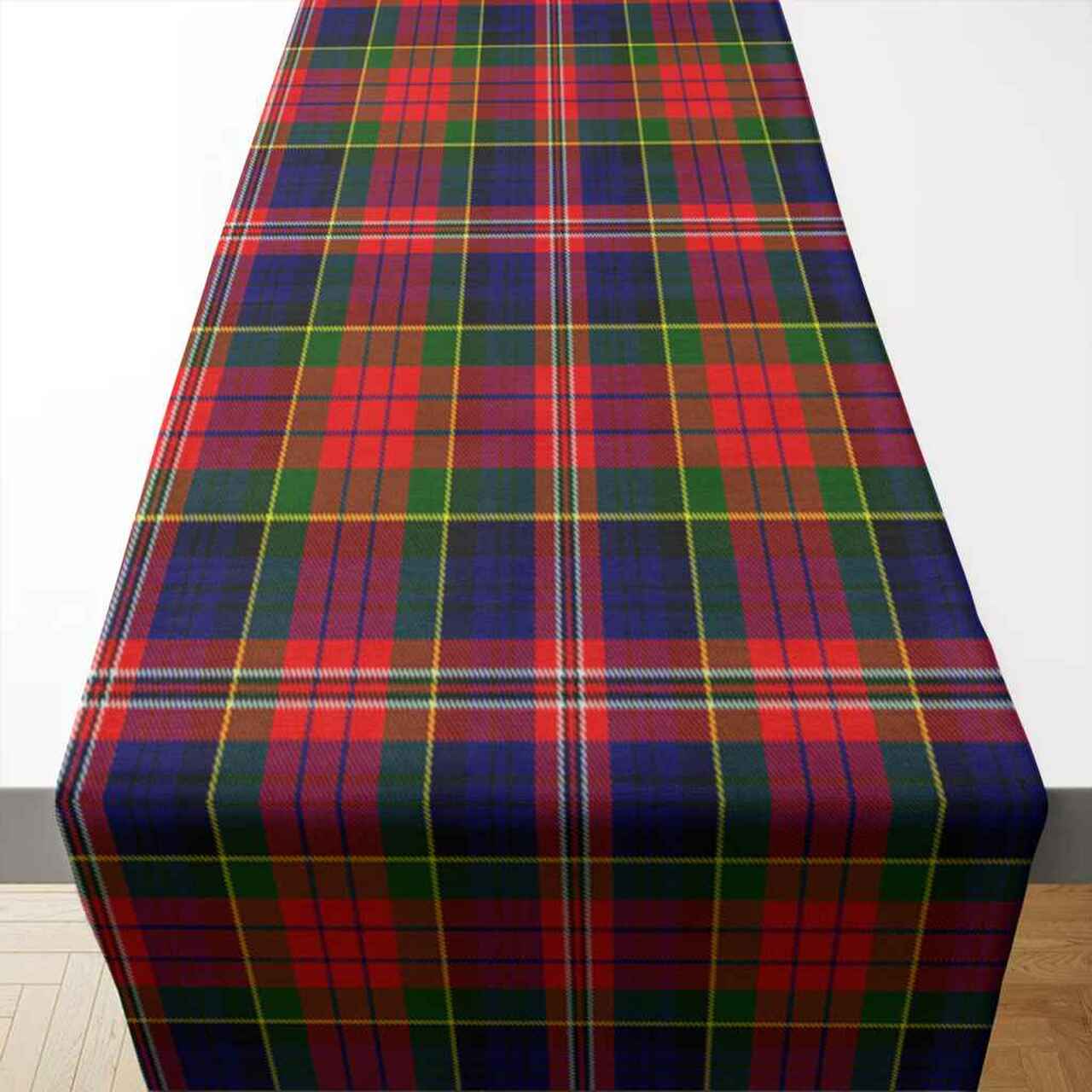 MacPherson Modern Tartan Table Runner - Cotton table runner