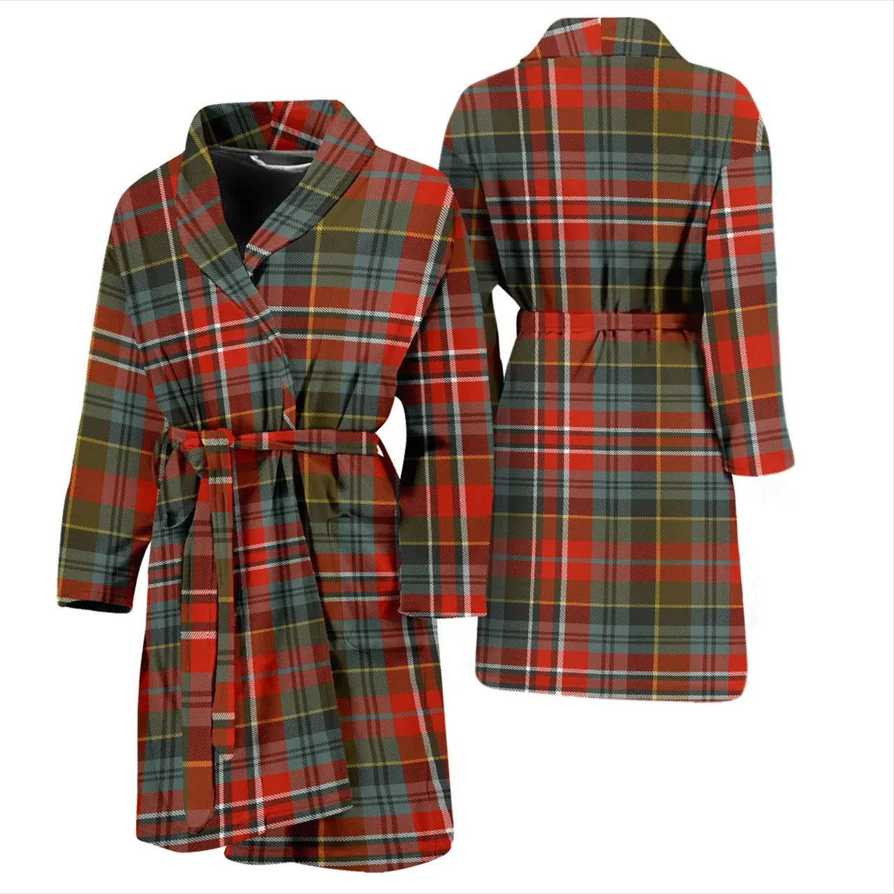 MacPherson Weathered Tartan Bathrobe