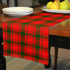 MacQuarrie Modern Tartan Table Runner - Cotton table runner