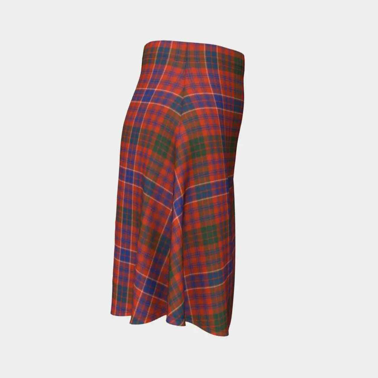 MacRae Ancient Tartan Flared Skirt
