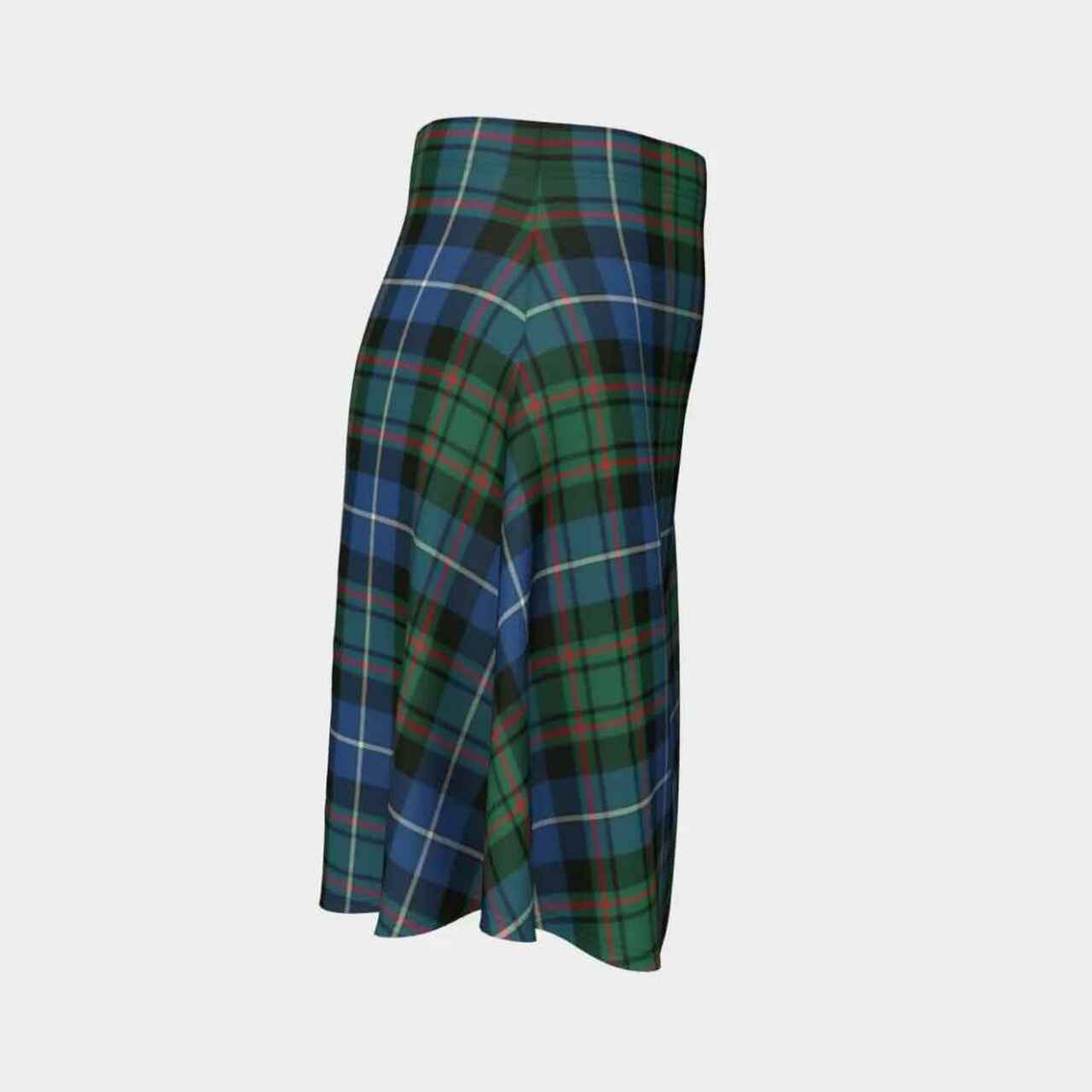 MacRae Hunting Ancient Tartan Flared Skirt