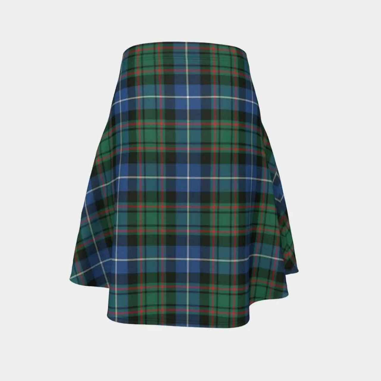 MacRae Hunting Ancient Tartan Flared Skirt