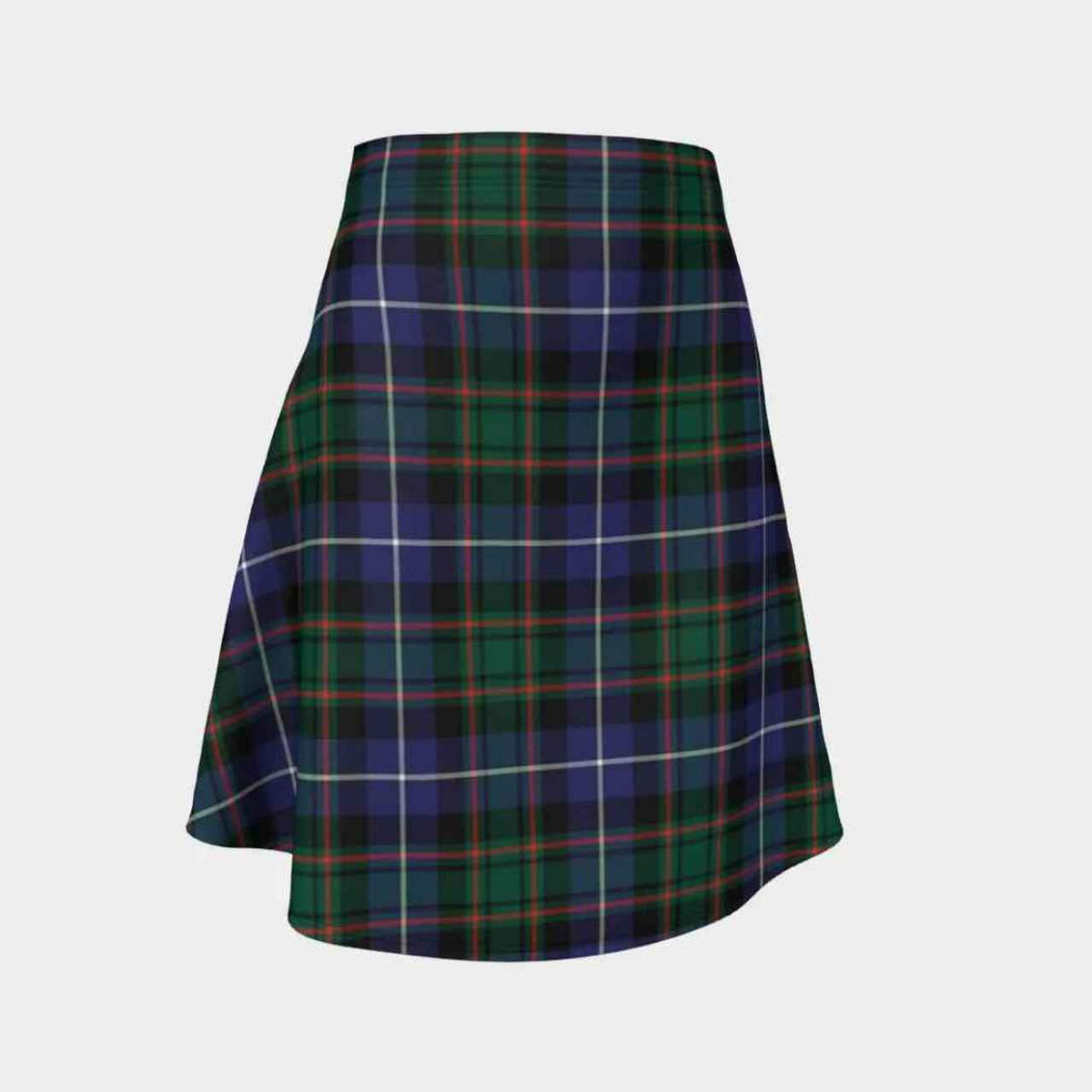 MacRae Hunting Modern Tartan Flared Skirt