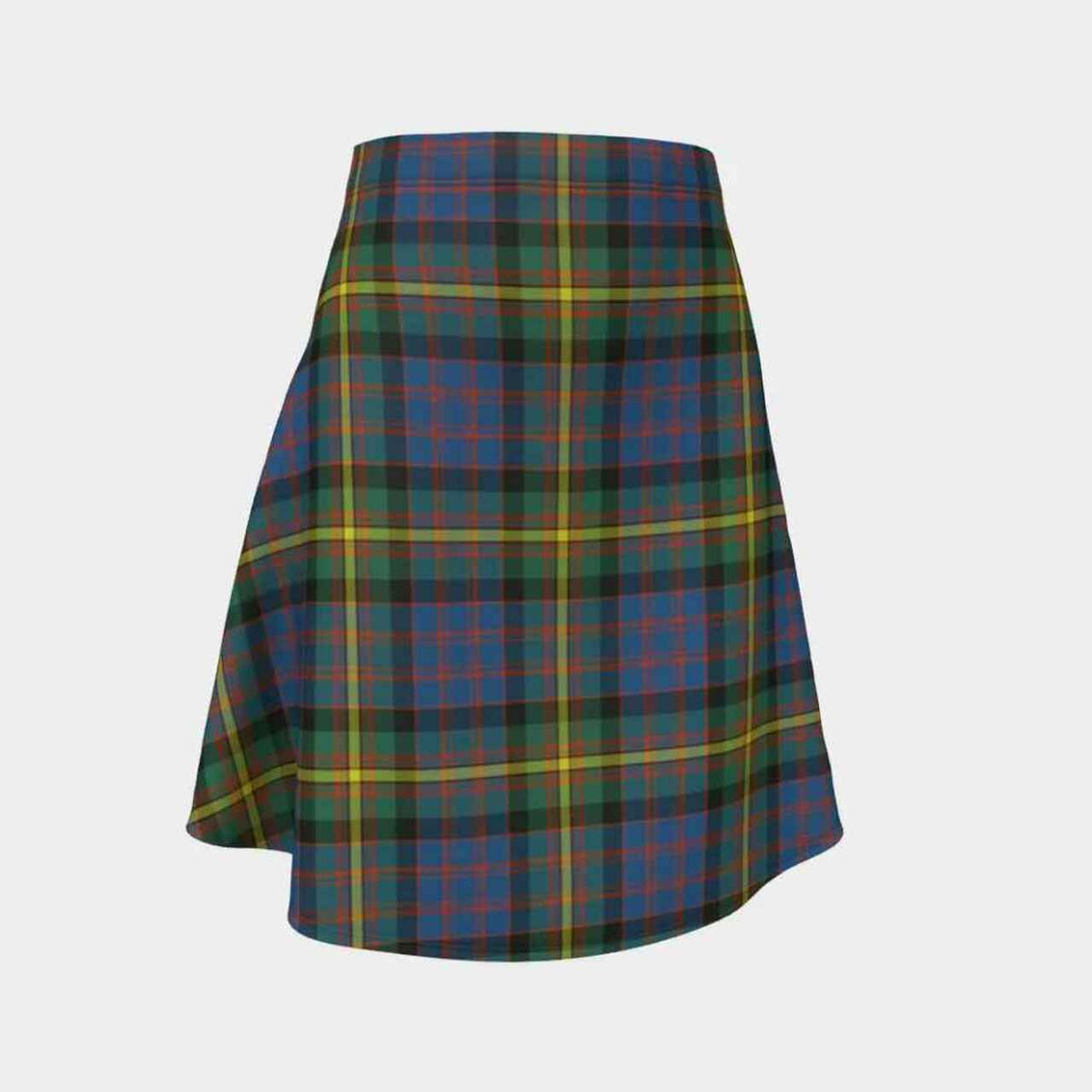 MacSporran Ancient Tartan Flared Skirt