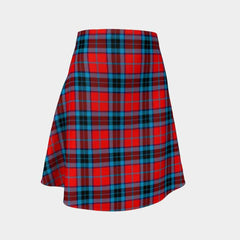 MacTavish Modern Tartan Flared Skirt