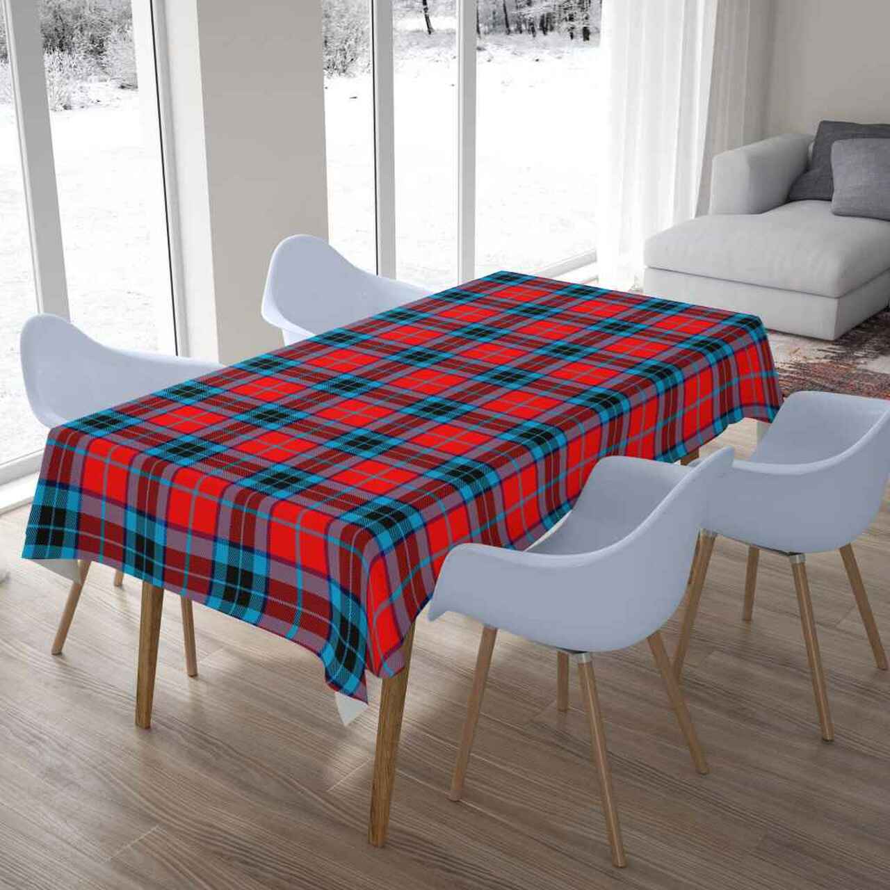 MacTavish Modern Tartan Tablecloth
