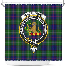 MacThomas Tartan Crest Shower Curtain