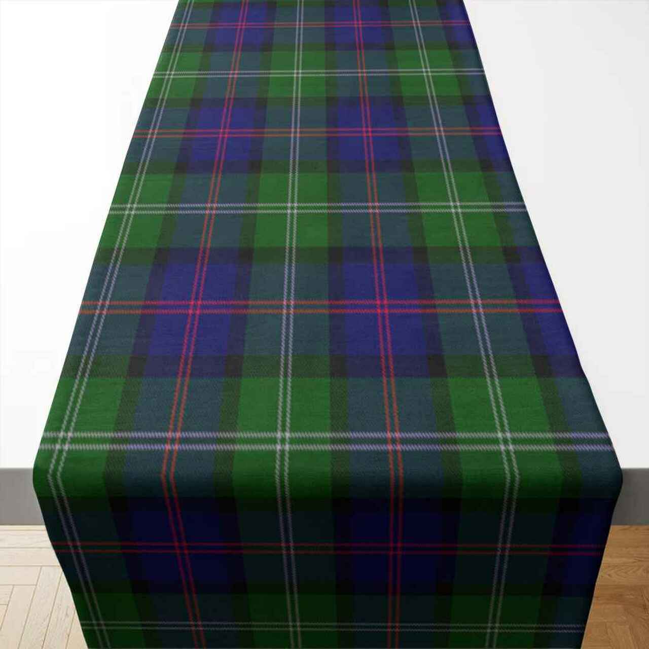 MacThomas Modern Tartan Table Runner - Cotton table runner