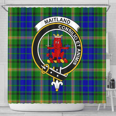 Maitland Tartan Crest Shower Curtain