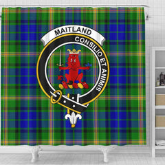 Maitland Tartan Crest Shower Curtain