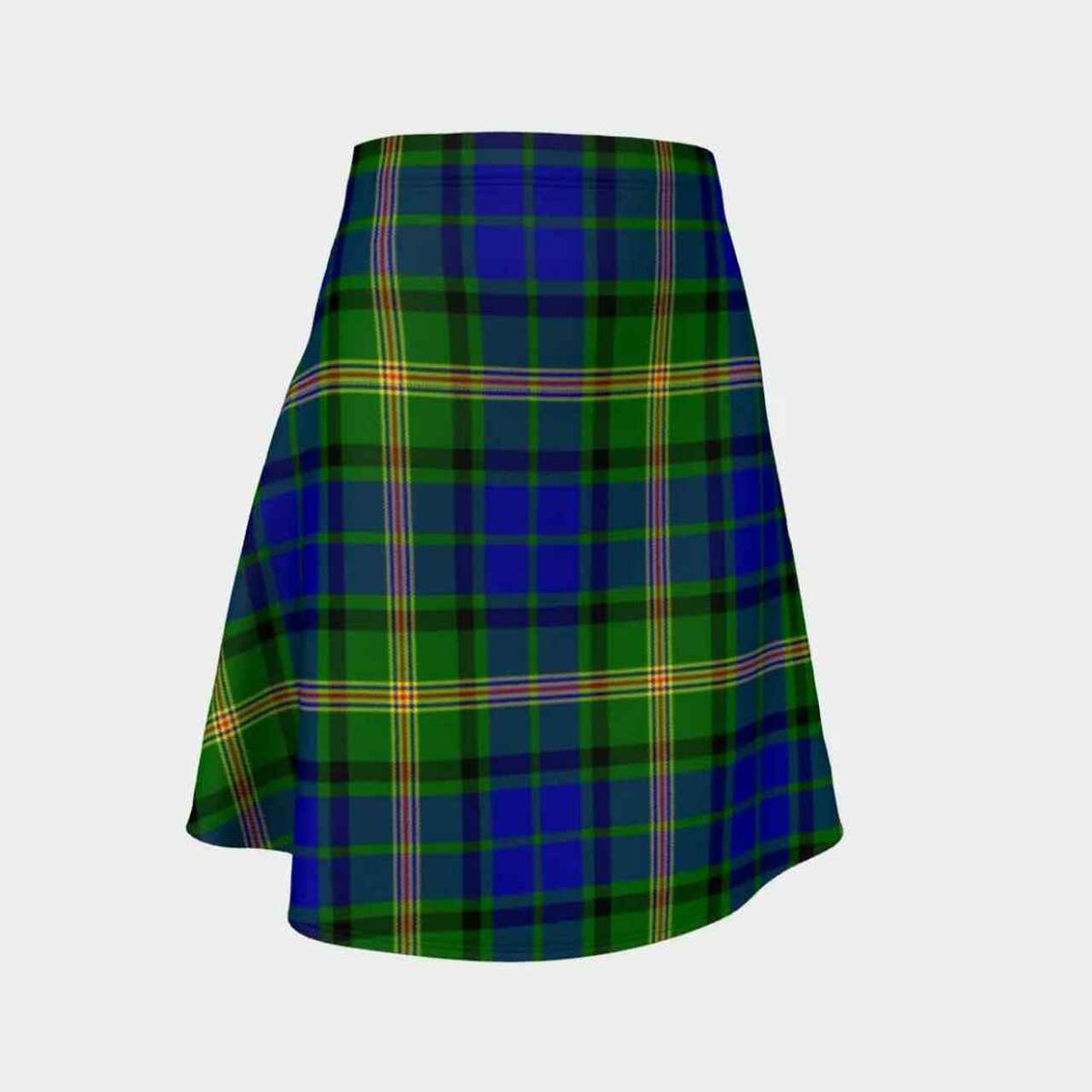 Maitland Tartan Flared Skirt