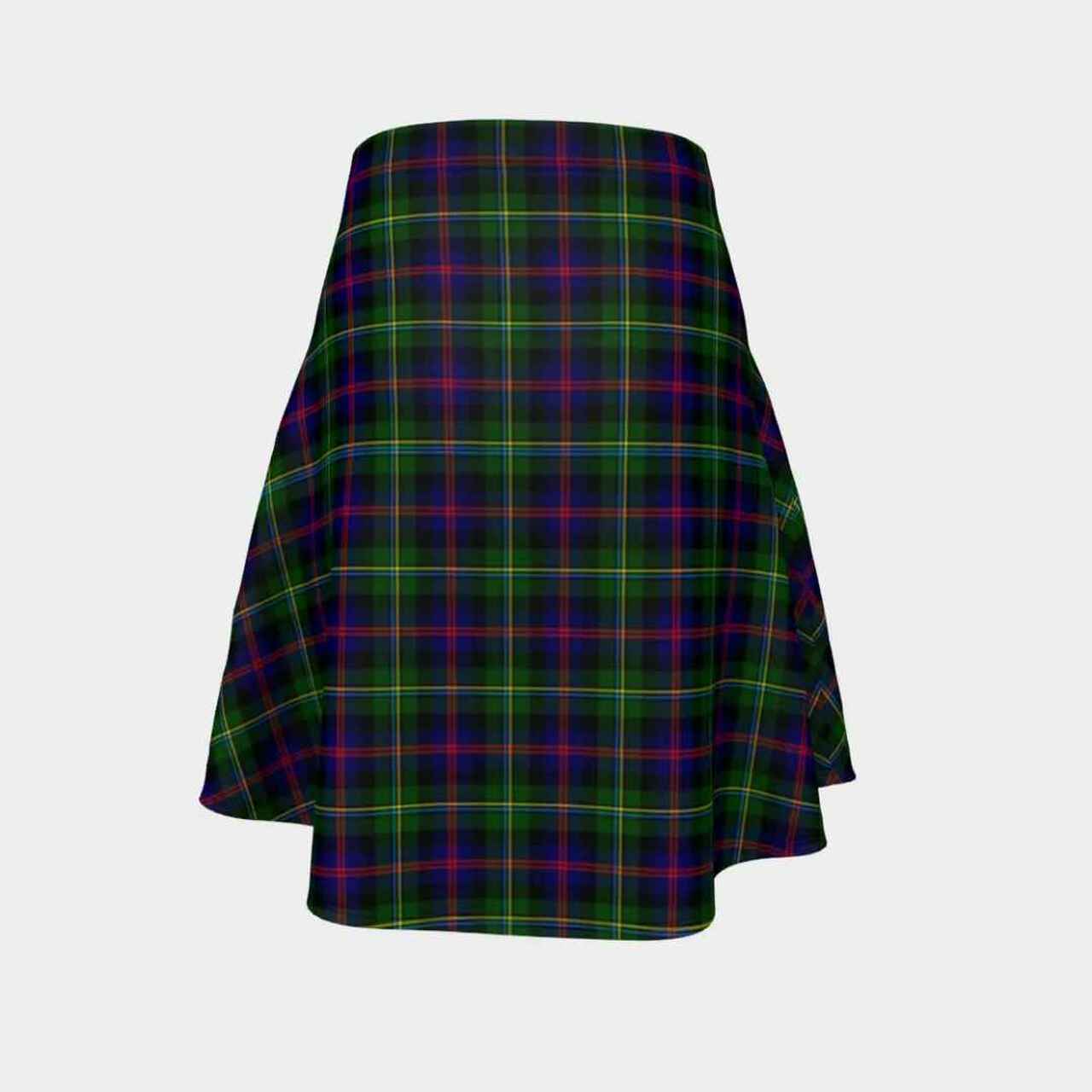 Malcolm Modern Tartan Flared Skirt