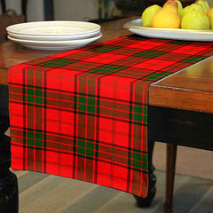 Maxwell Modern Tartan Table Runner - Cotton table runner