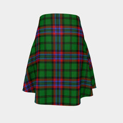 McGeachie Tartan Flared Skirt