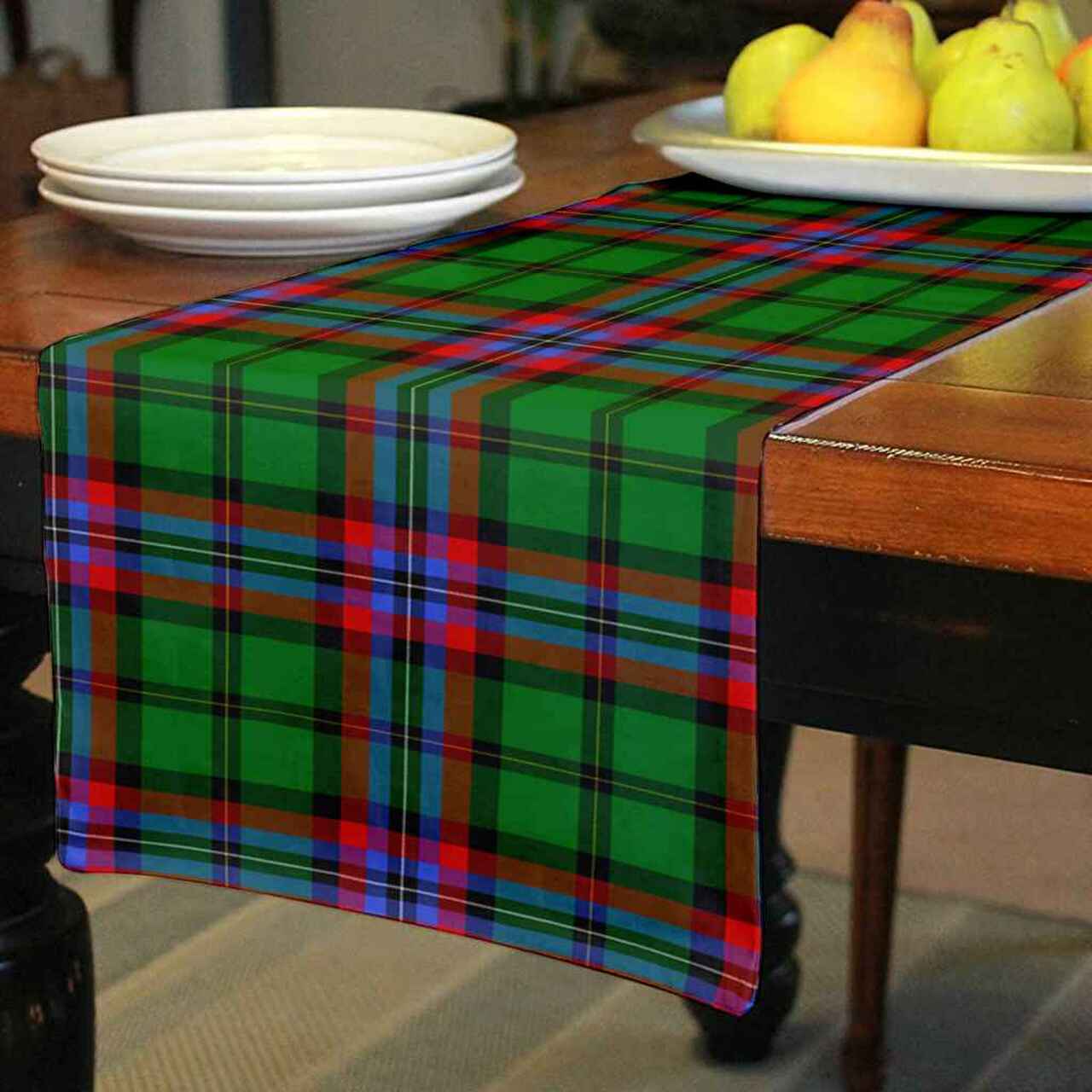 McGeachie Tartan Table Runner - Cotton table runner