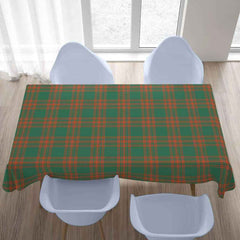 Menzies Green Ancient Tartan Tablecloth