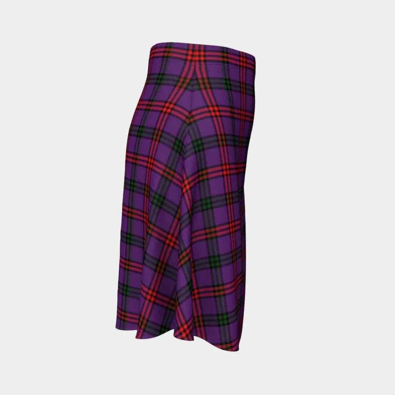 Montgomery Modern Tartan Flared Skirt