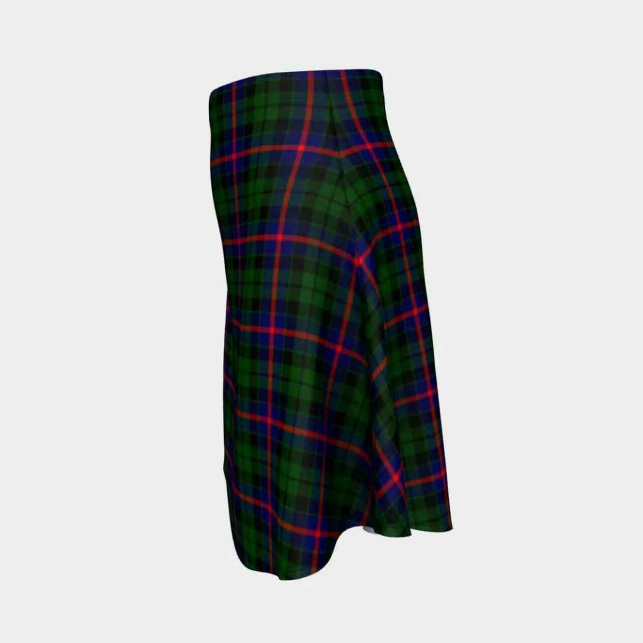 Morrison Modern Tartan Flared Skirt