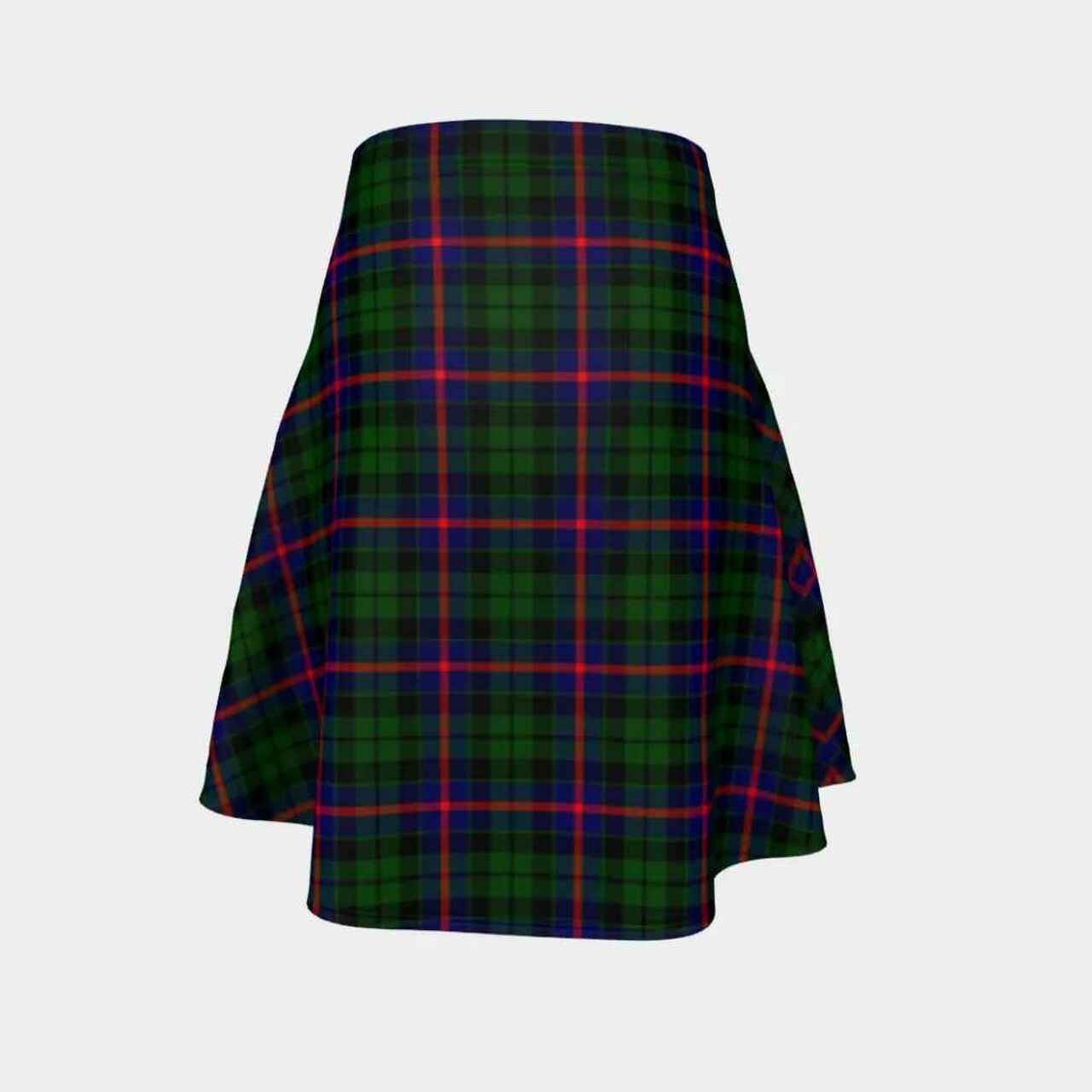 Morrison Modern Tartan Flared Skirt