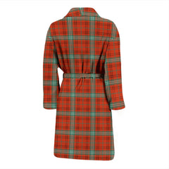 Morrison Red Ancient Tartan Bathrobe