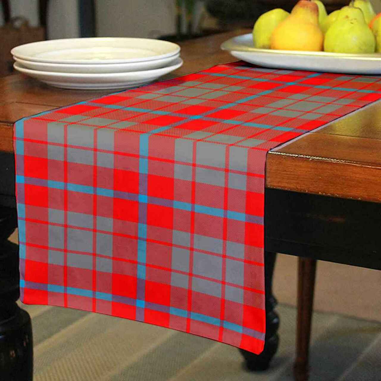 Moubray Tartan Table Runner - Cotton table runner