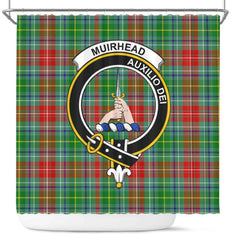 Muirhead Tartan Crest Shower Curtain