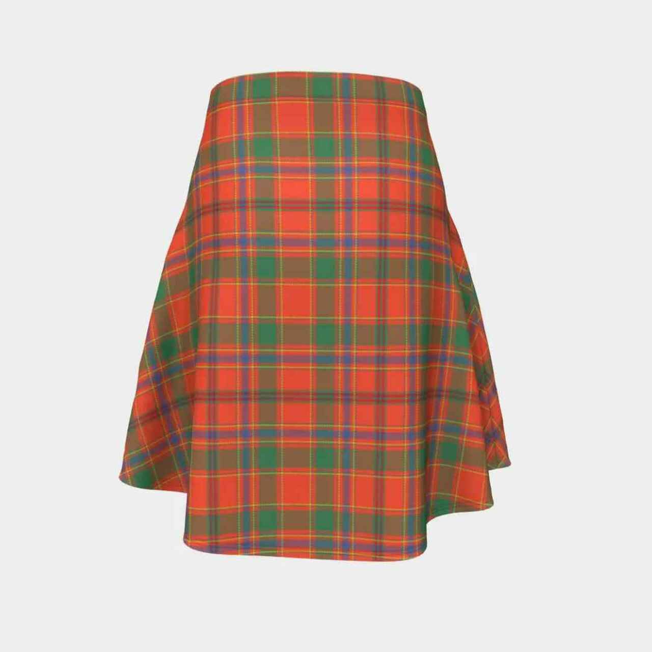 Munro Ancient Tartan Flared Skirt