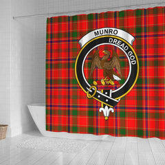 Munro Tartan Crest Shower Curtain