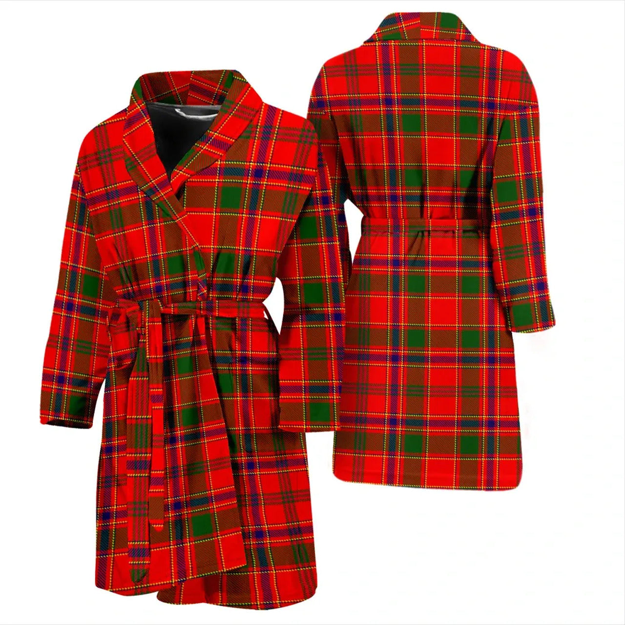 Munro Modern Tartan Bathrobe