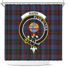 Nairn Tartan Crest Shower Curtain