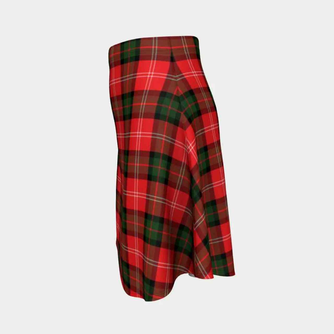 Nesbitt Modern Tartan Flared Skirt