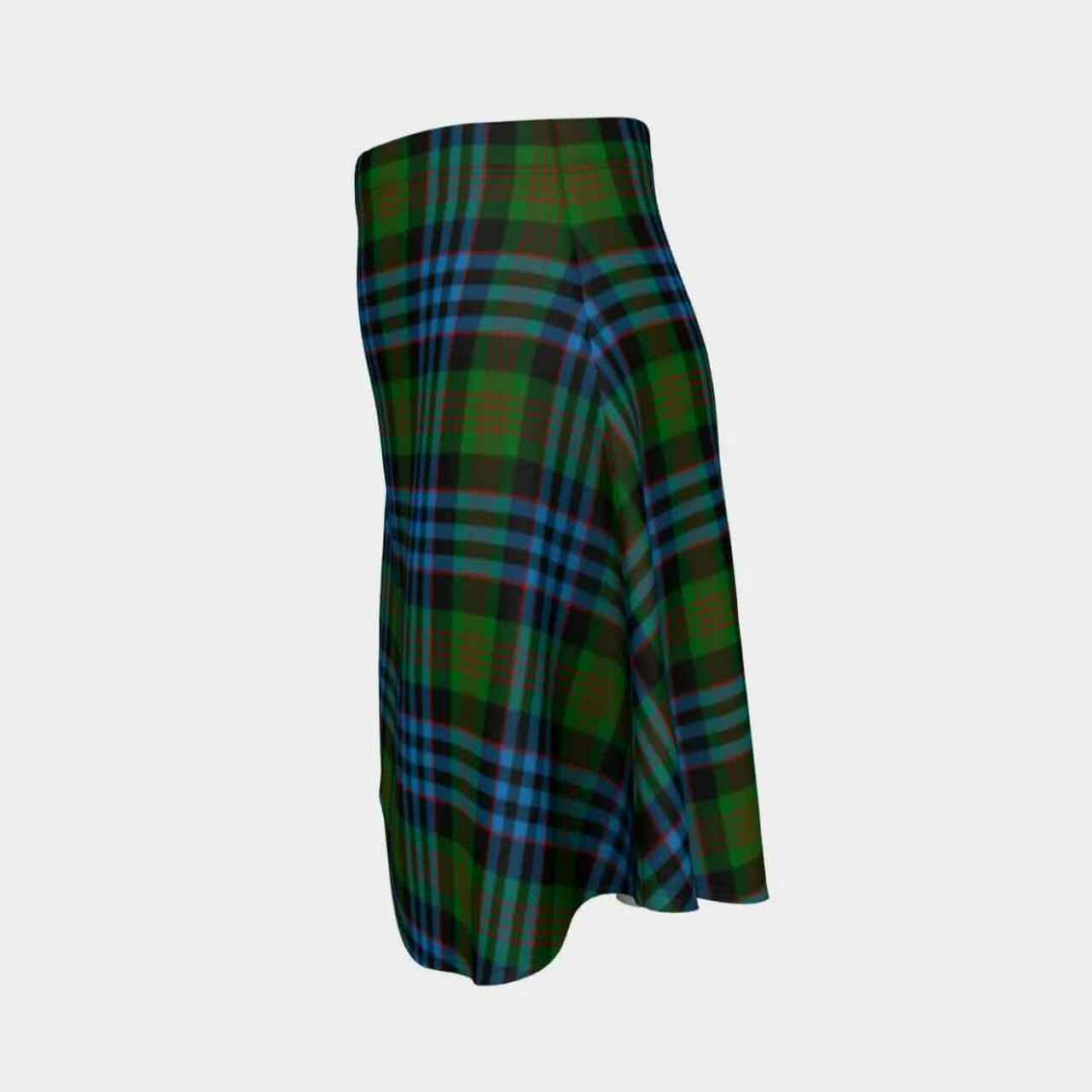 Newlands of Lauriston Tartan Flared Skirt