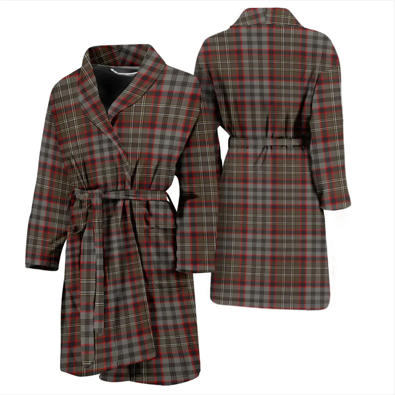 Nicolson Hunting Weathered Tartan Bathrobe