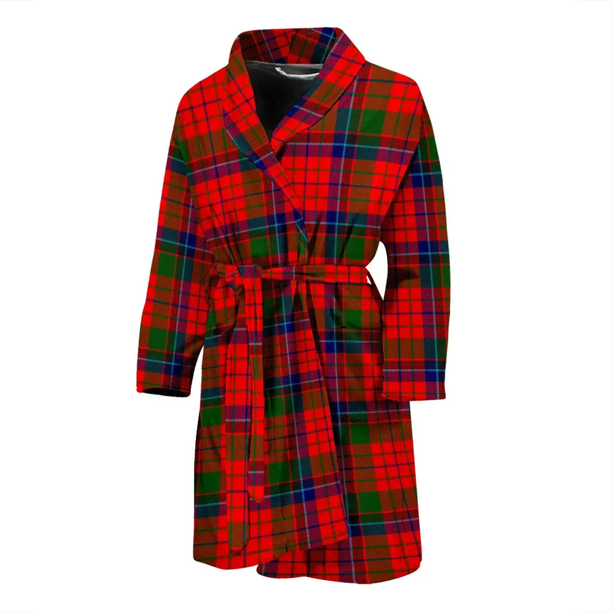 Nicolson Modern Tartan Bathrobe